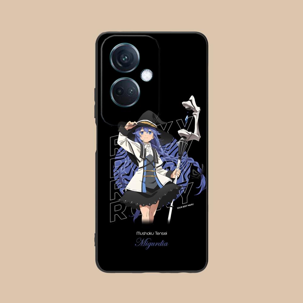 Mushoku Tensei Roxy Mobile Phone Case for OPPO Find X9 X8 X7 X6 X5 X3 X2 Plus s Pro Ultra Lite Colorful Printing Cover Pretty