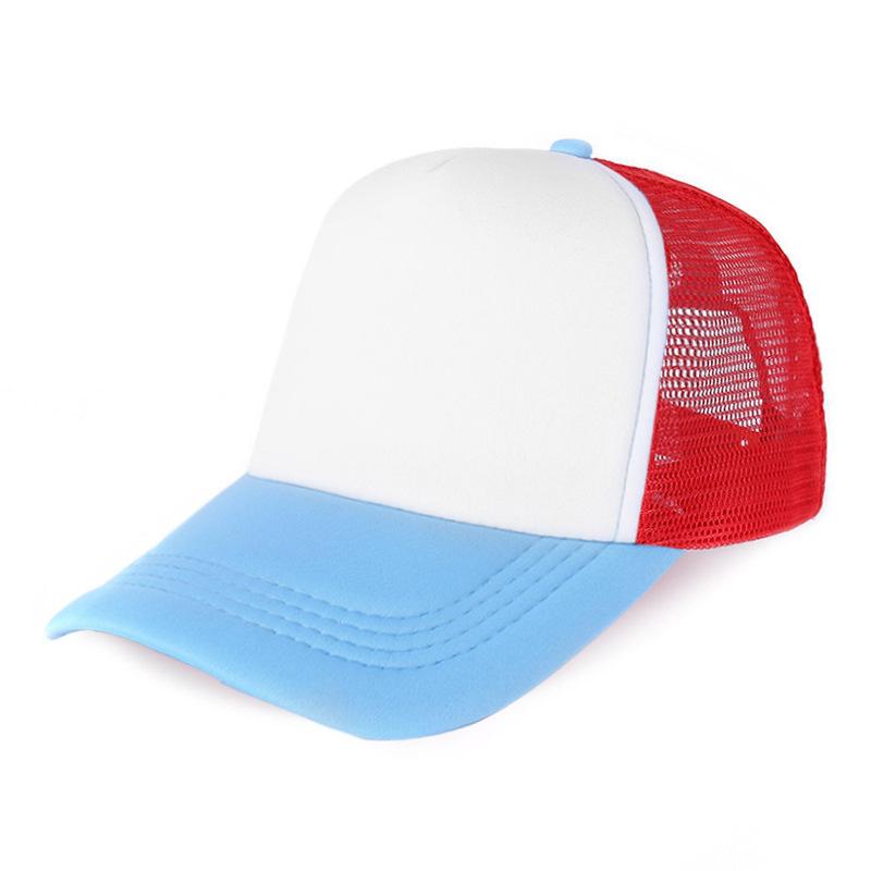 Embroidered mesh cap, travel cap, sun protection duckbill cap, trucker hat, printed baseball cap, wide brim hat