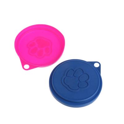 For Cat Can Lid for Cat Dog Pet Canning Cover for Wet Food Tin Top Silicone Dog for Cat Can Covers Color Random Keep for