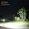 Outdoor LED Floodlight with Telescopic Stand
