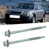 2Pcs Car Front Bumper Fixing Screw Durable Bolt Fit for A6 C5 M8 Thread