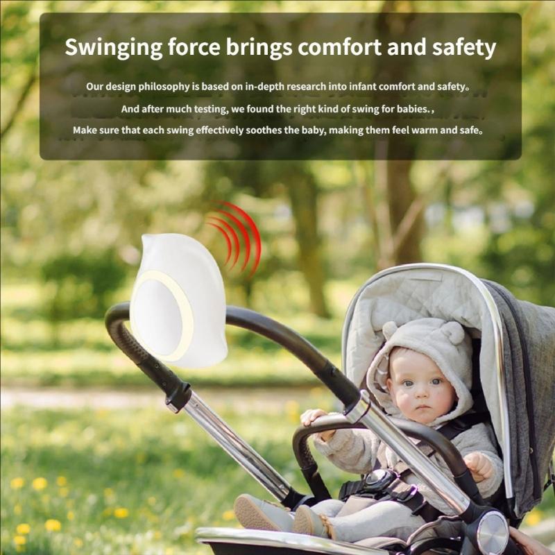 5 Gear Adjustable Speed Rechargeable Rocker Strollers Rocker Rocks All Strollers Pram and Pushchair Baby Sleep Soother Aid