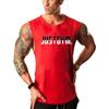 Do The Work  Brand Gyms Sports Bodybuilding Fitness Mens Elastic Cotton O-Neck Printed Summer Fashion Casual Workout Tank Top