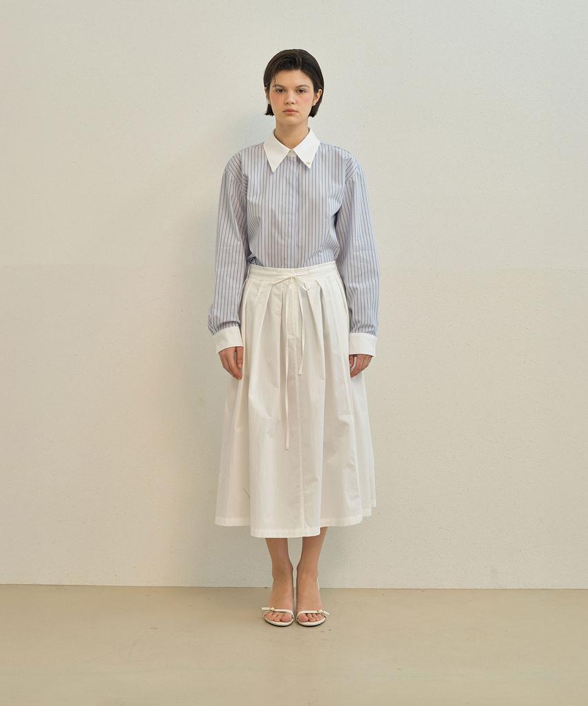 Meibeoyu Atte Flare Skirt _ Ivory