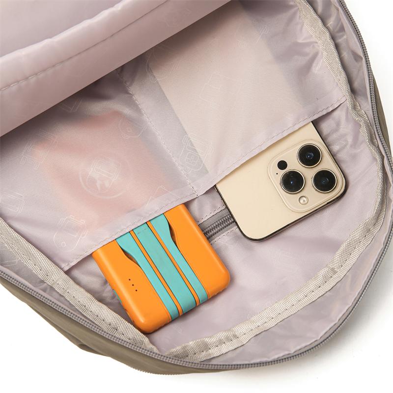 Unisex Lightweight Travel Backpack Color Block Backpack