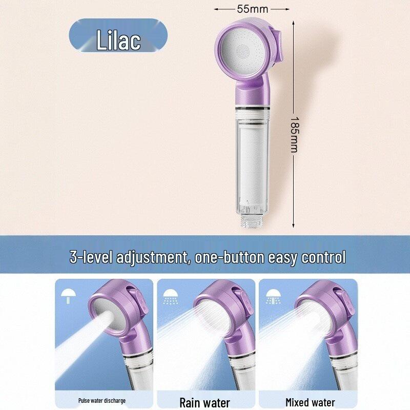 Portable Handheld Baby Shower Filter for Home and Travel