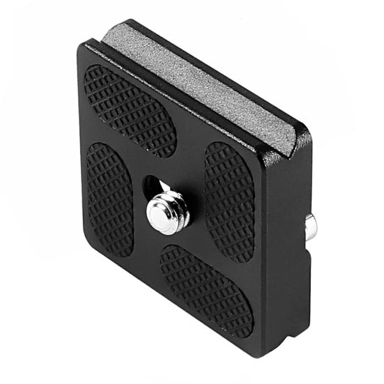 PU40 40x40mm Adjustable Quick Release Plate for Arca Swiss Type Ballhead Tripod