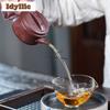 160ml Luxury Yixing Purple Clay Teapots Handmade Large Caliber Pot Raw Ore Purple Mud Kettle With Filter Zisha Tea Set Cha Gift