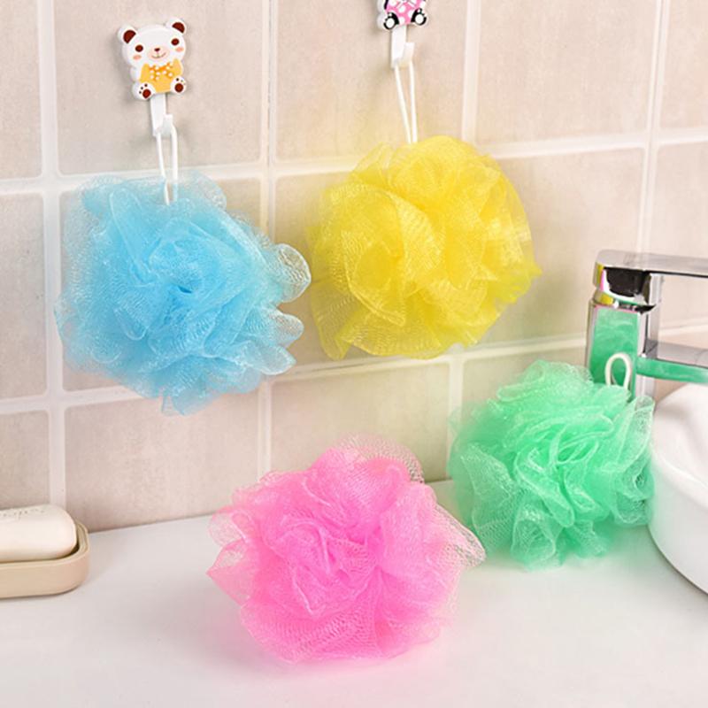 

Popular Colorful Bath Towels Body Care Bath Balls Bath Supplies Colorful Bath Wipes Home Living Bubble Net Bath Balls Bathroom 1Pc