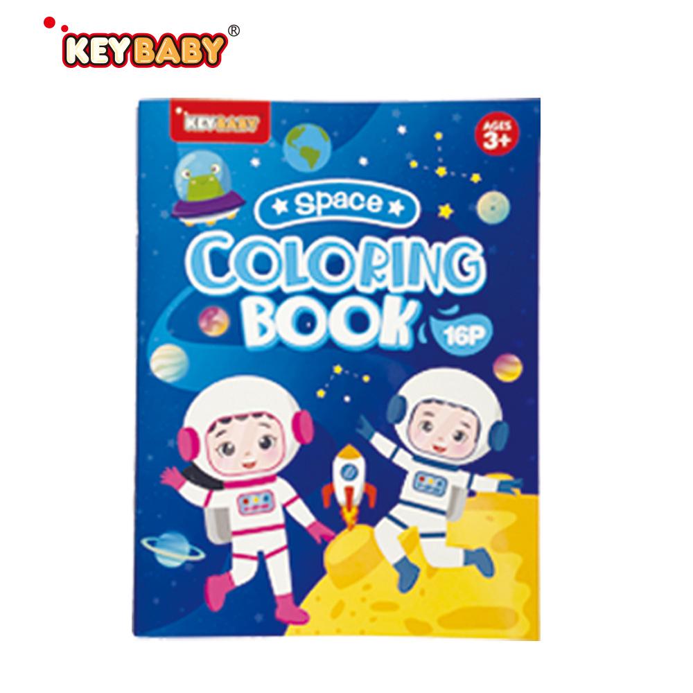 

Keybaby Children s Simple Line Drawing and English Doodle Coloring Book