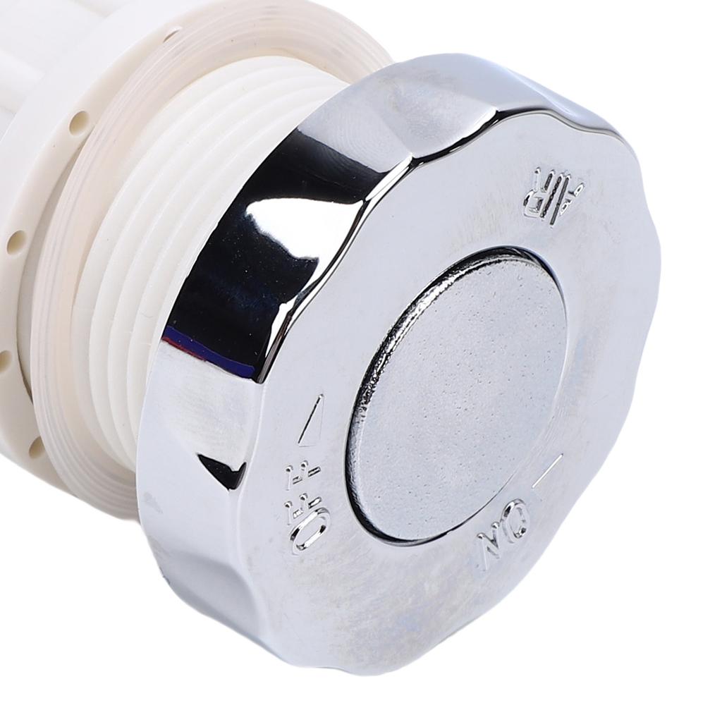 Air Button Switch PVC Adjustable Air Pressure Hot Tub Pneumatic Push Button Switch for Spa Bath Tub Accessory