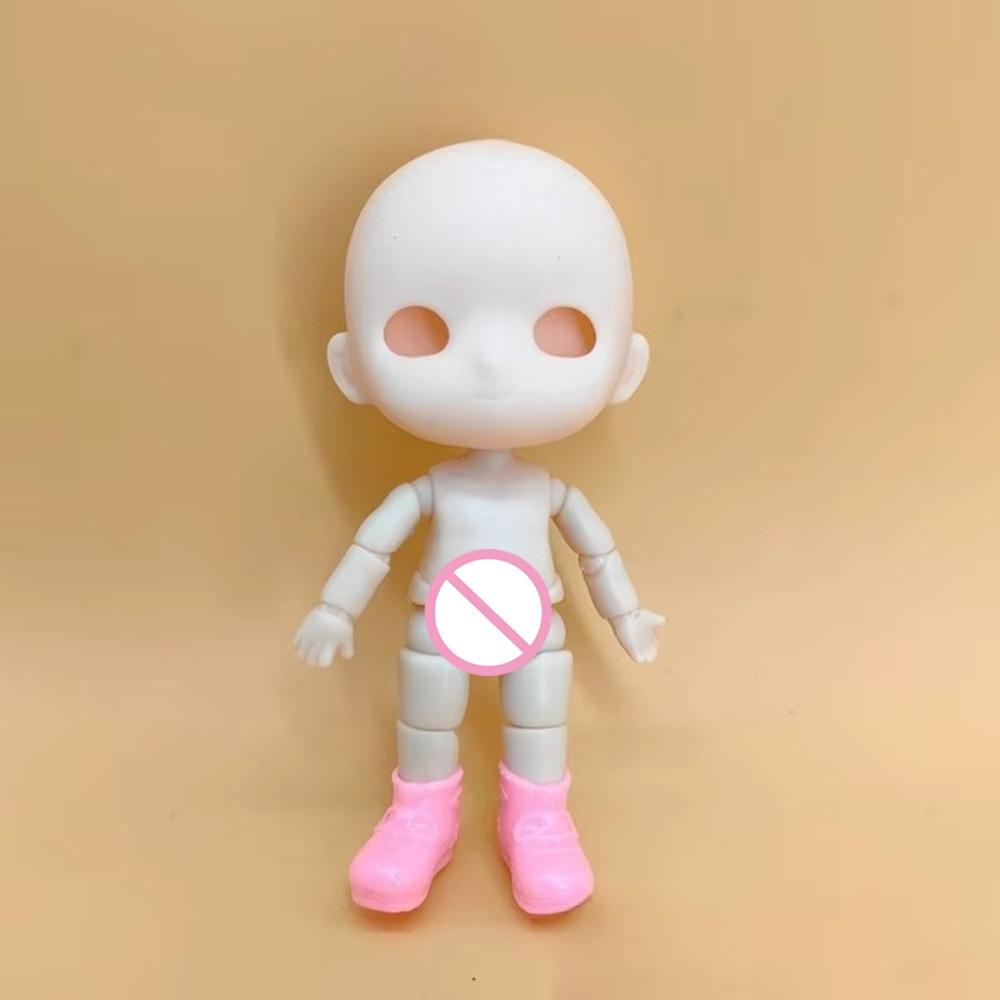 Multiple Joints Figure Dolls PVC BJD Doll Body New Mini Body Parts  for Doll Customized