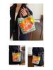Damen Graffiti Illustration Schultertasche - Lustiges & Frisches Crossbody Bucket Design