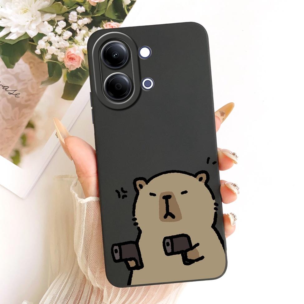 For Vivo Y05 Case Cover Cute Kawaii Luxury Fashion Flowers Cool Painted Silicone Casing For VivoY05