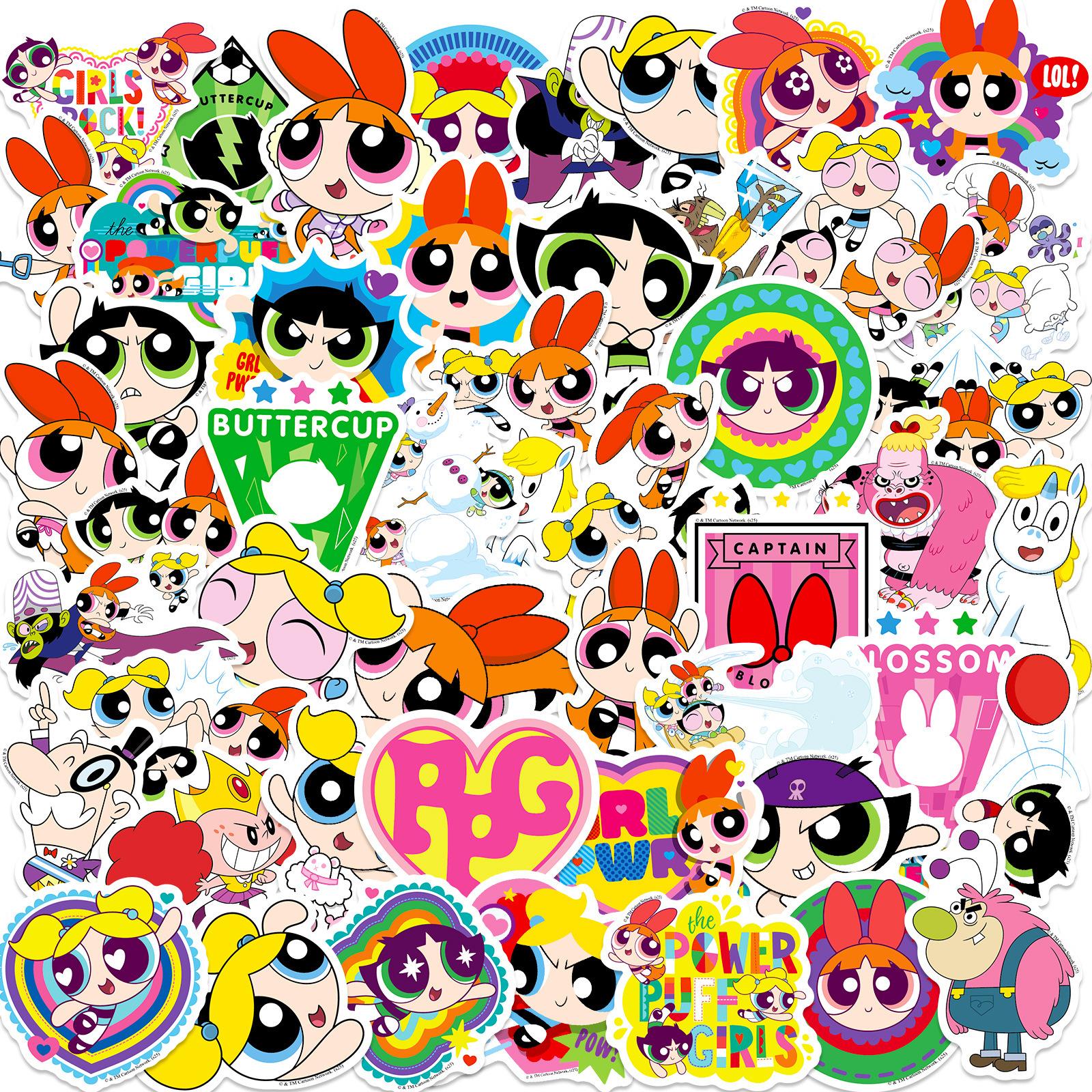 

Flying Girls 50 Anime Peripheral Stickers Personalized Decoration
