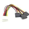 Connectors SATA 4 Pin IDE Molex ATA Extension Adapter Cable Adapter Extension Cable Power Splitter