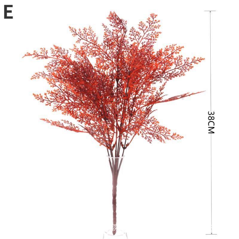 

Украшение дома Креативный 1 пучок искусственных осенних цветов Декор для уличного сада Осенний букет цветов на День благодарения Свадьбу E