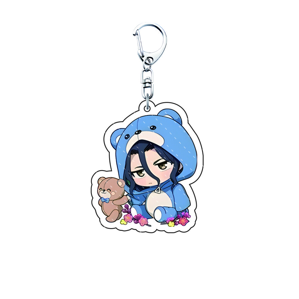 

Anime WIND BREAKER 6cm acrylic Keychain key chain big stand brand Sakura-harusugita Keitaro decoration key ring Gift 6 cm