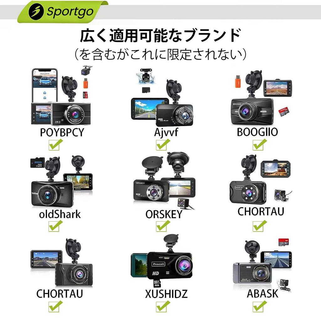 [iSportgo Originalprodukt S501] Dashcam Saugnapfhalterung Saugnapf