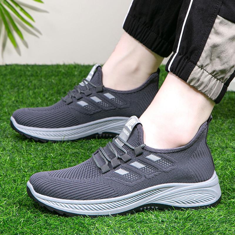 Shoes men's autumn new comfortable and breathable men's casual sports shoes cloth shoes men's