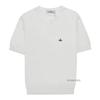 Vivienne Westwood Men Orb Logo Short Sleeve Knit 2701002g Y003f A401