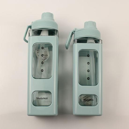 700ml/900ml Water Cup Food Grade Leak-proof Plastic All-Purpose Juice Beverage Water Straw Cup Home