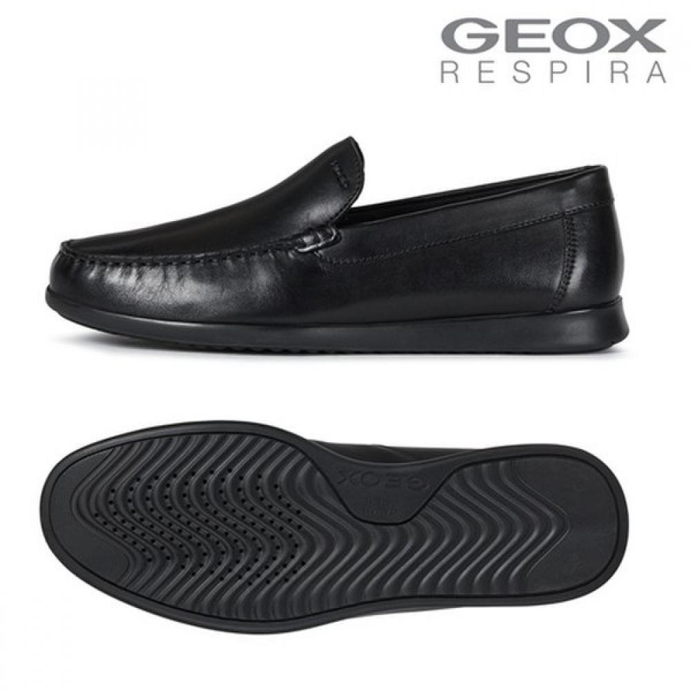 Geox Men S Comfort moccaSin Sil  Tofit m1S5cba1S11 Black 39(245)