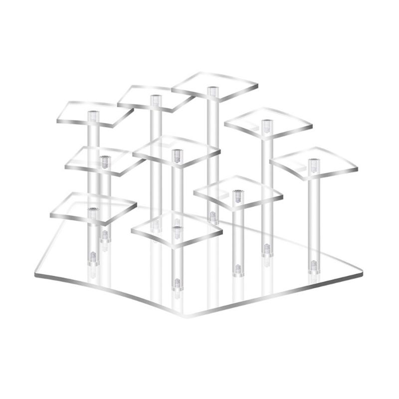 

Практичная акриловая подставка для украшений, универсальная витрина для коллекционных предметов и фигурок для поклонников аниме и коллекционеров чистый