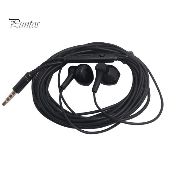 

3-метровый кабель с разъемом 3,5 мм, басовые проводные наушники, гарнитура для вещания в реальном времени With Mic чёрный