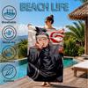 Ninja Team Adventures Beach Towel, Microfiber Beach Towel, Perfect For Pool, Beach, Travel, Home Decor Beach Party Fan gifts