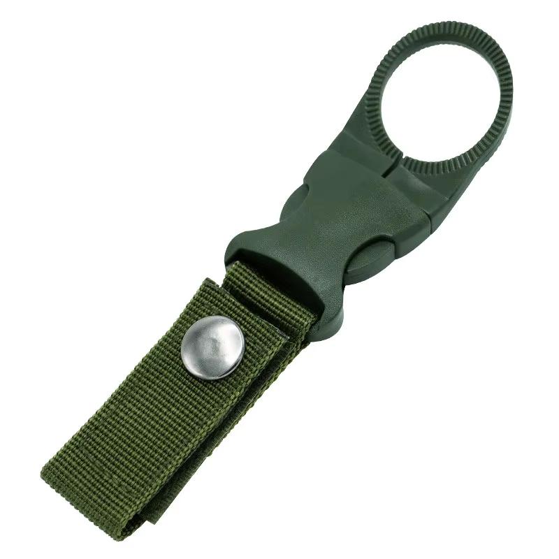 1/2/4PCS Webbing Buckle Hook Water Bottle Holder Clip Outdoor Military Nylon EDC Climb Carabiner Belt Backpack Hanger Camp Tools