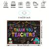 Thank You Teachers Tapestry, Classroom Chalkboard Background Cloth, School Decor