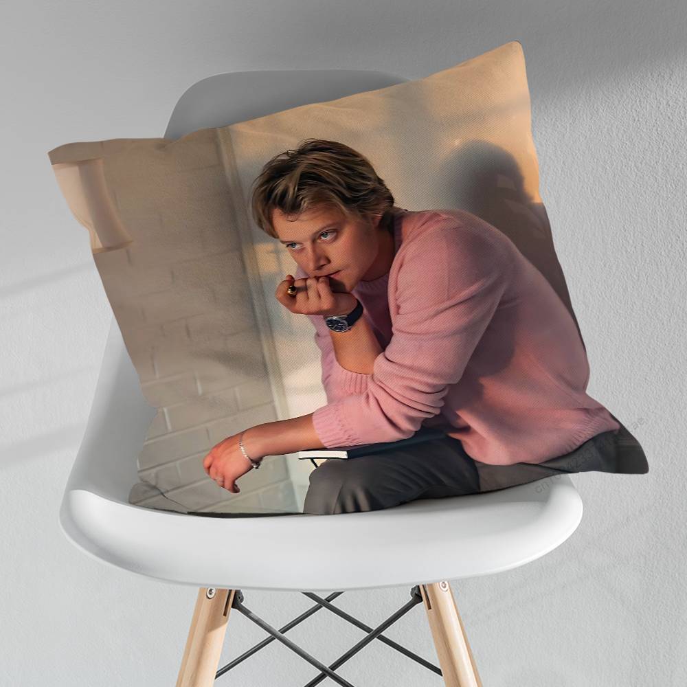 RRudy Actor PPankow Throw Pillow Case Living Room Sofa Cushion Cover For Home Bedroom Decoration Protector