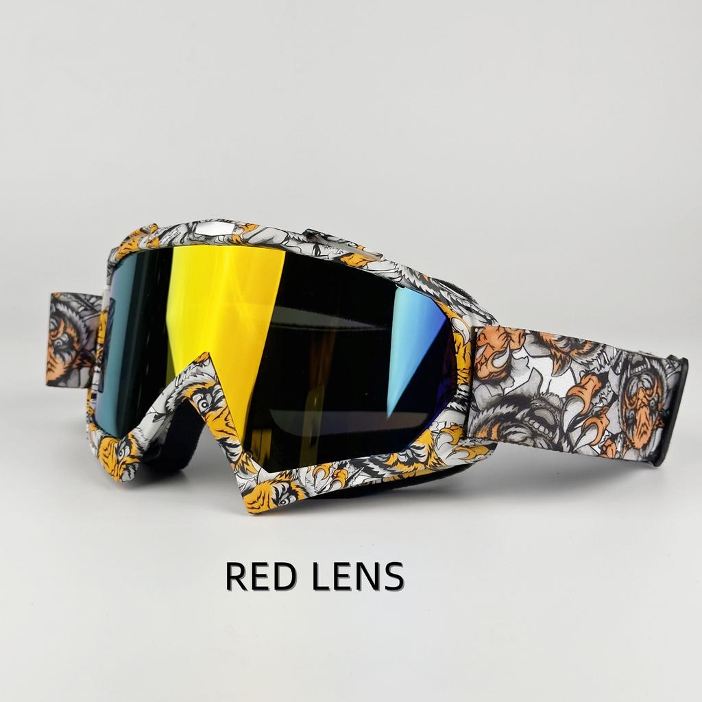 Outdoor ski goggles, motorcycle goggles, men's and women's mountain bike riding helmets, mountaineering windproof riding goggles
