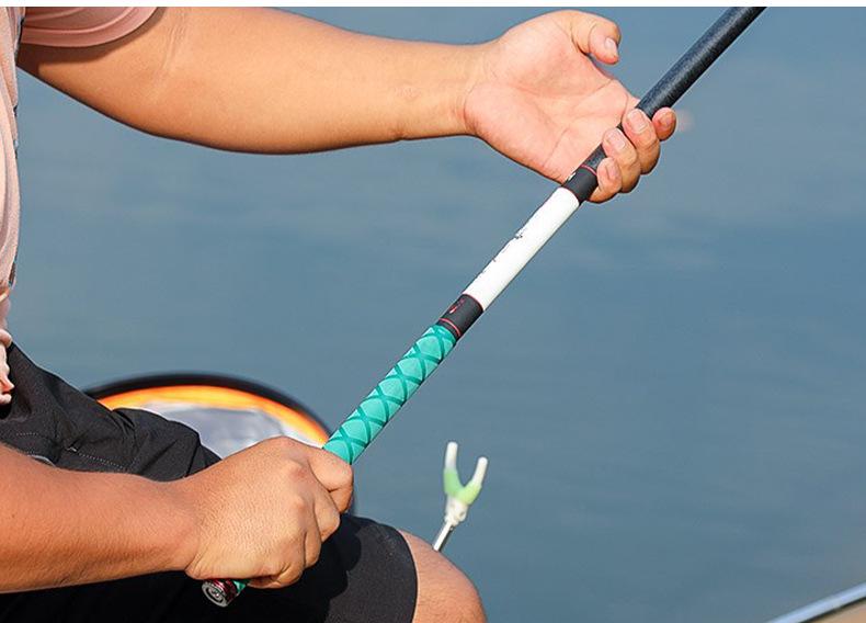 Patterned Heat Shrink Tubing Grip Cover for Fishing Rods and Badminton Rackets - Non-Slip Insulation Sleeve for Handle and Wiring Harness.