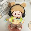 20cm Cotton Boy Doll Clothes - Cute Bear Toast Design