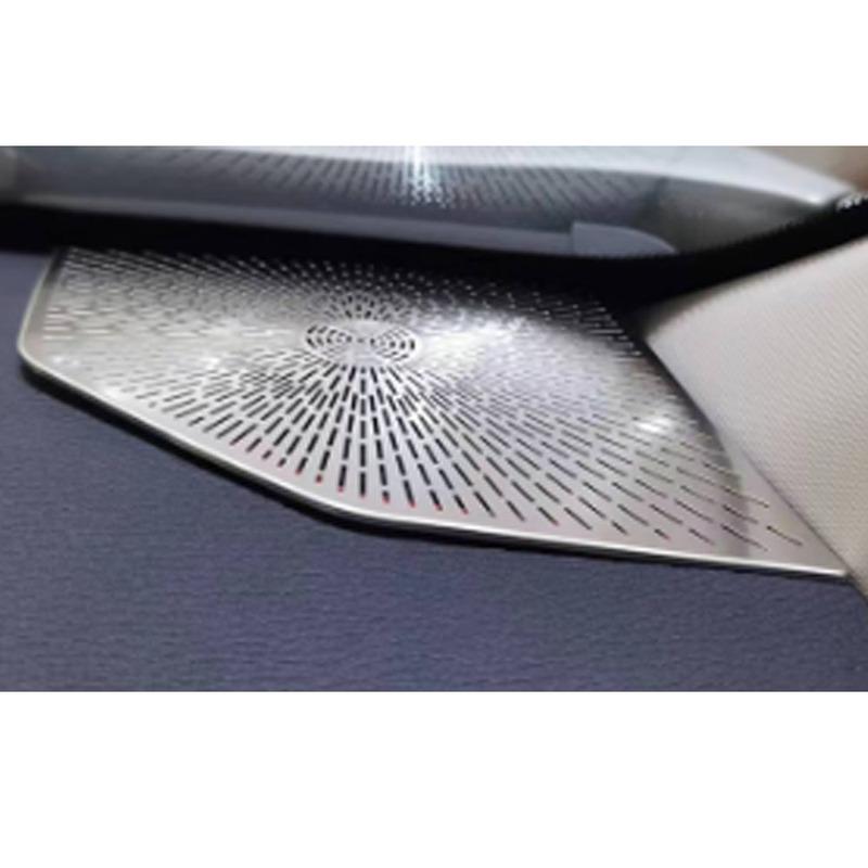 Car Front Both Side Horn Frame Cover for Mitsubishi Outlander 2024+ Trim Auto Accessories Sound Speaker Stickers