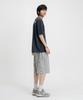 LEMAIN SECOND Back Point Studio Oversized Short Sleeve T-Shirt [Charcoal]