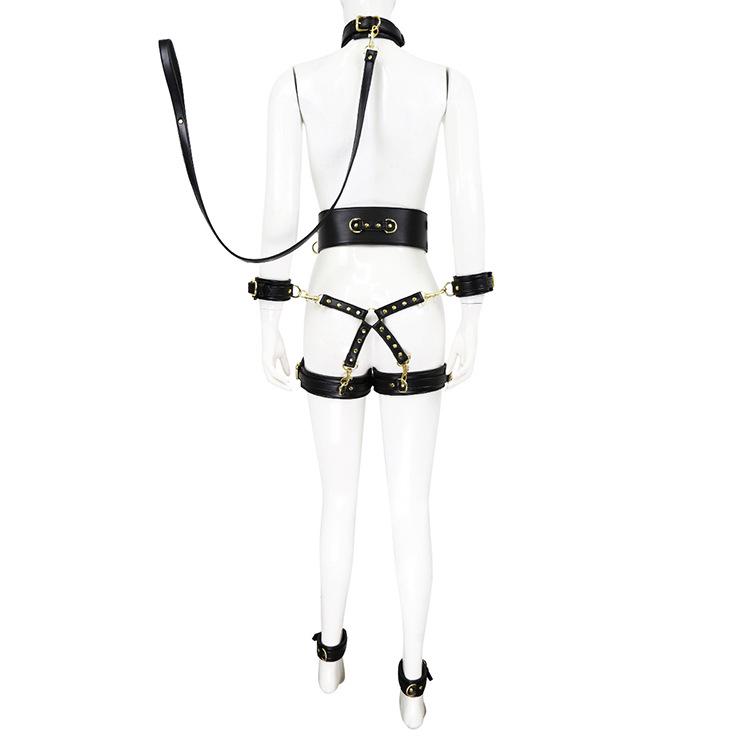 Thigh Ring Restraints: Handcuffs & Belt for Hands & Feet - Bondage Accessories for Pet Owners & BDSM Enthusiasts