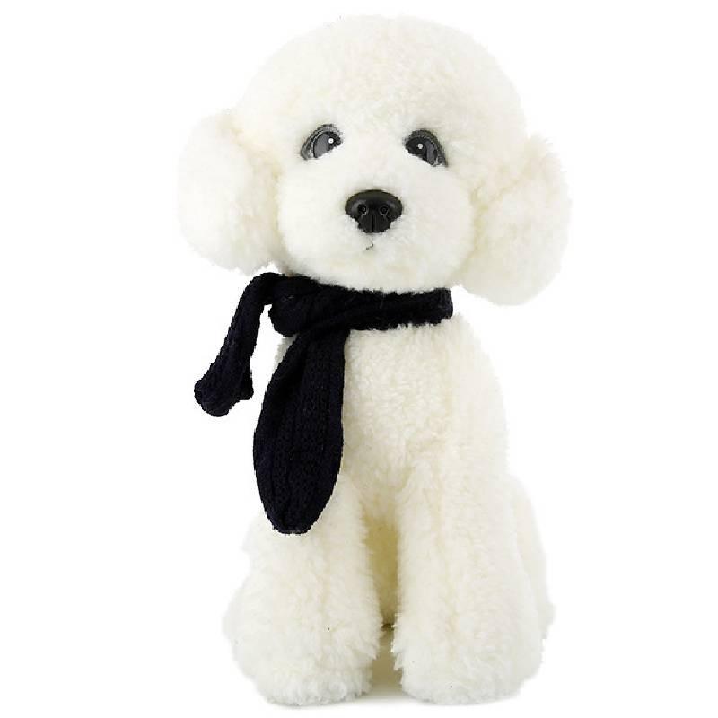 Clothes Teddy Wear Dog With Scarf Plush Toy Stuffed Doll Decoration Kids Gift
