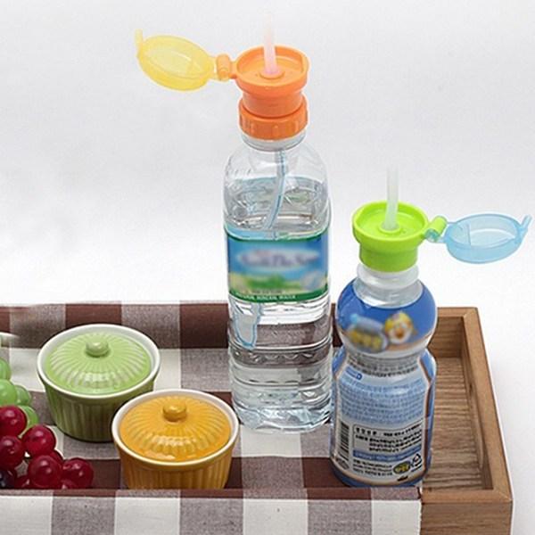 Capac din paie pentru sticla de apa Beberac, portocaliu, 2 buc.