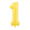 40inch Number Balloon 1 2 3 4 5 6 7 8 9 0 Baby Happy Birthday Party Balloons Duck Yellow Ballon Age 100 Days Helium Supported