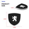 New 3D Aluminum Emblem Car Decoration Body Stickers Decals For Peugeot 308 408 508 RCZ 208 3008 2008 206 207 307 Car Accessories