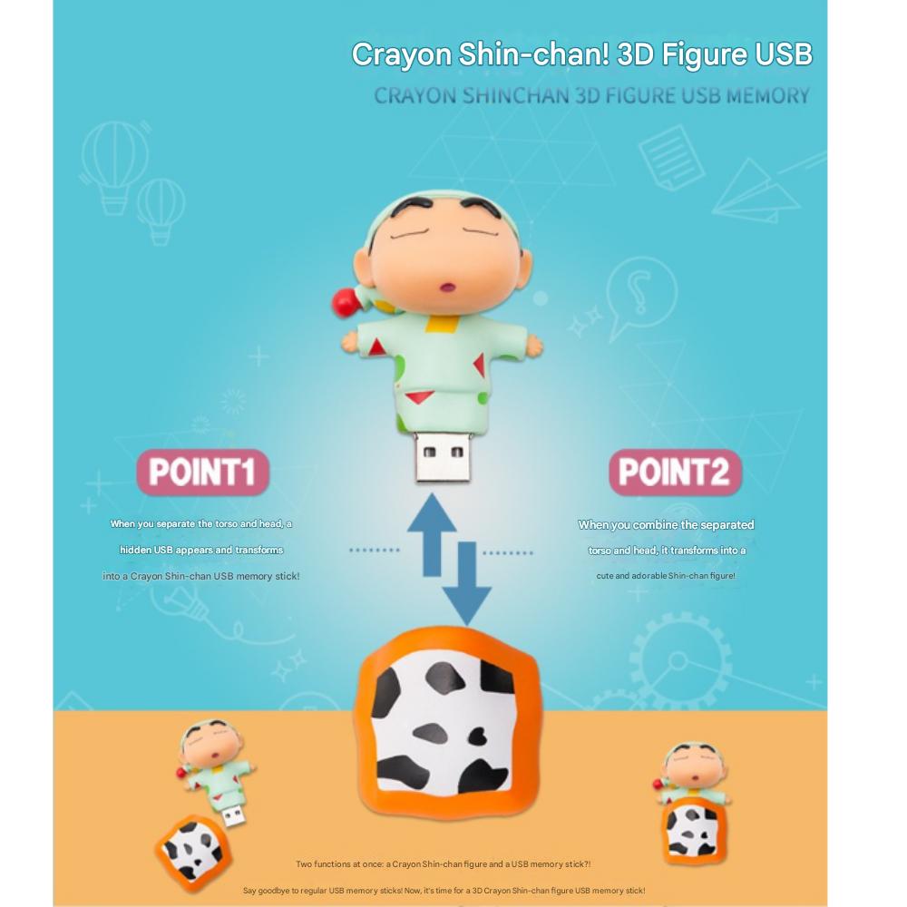 Crayon Shin-chan figure USB 16G memory USB2.0
