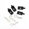 Aluminum Alloy RC Car Body Mounts Compatible For CW-01 Lunch Box RC Car Chassis Upgrades Parts Replace Accessories