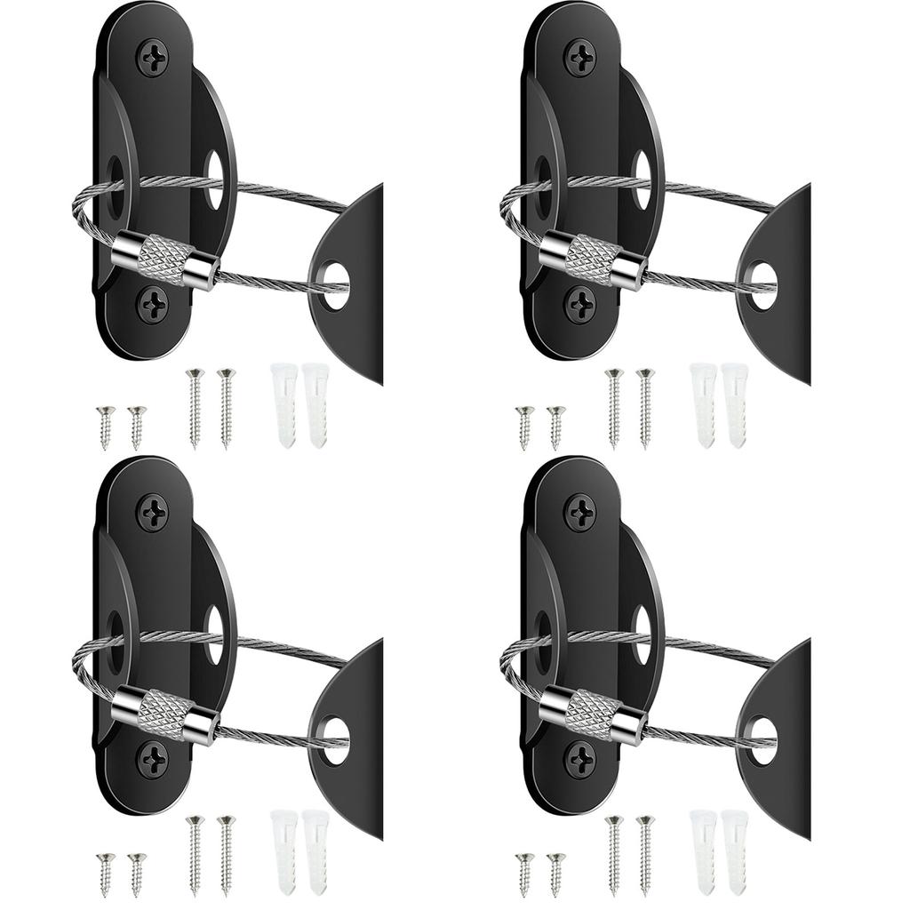 Adjustable Furniture Anti Tip Straps Wall Mounted Furniture Safety Straps Strong Heavy Duty Furniture Anti Tip Straps