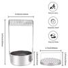 with Wash Tank Artist Brush Washer Stainless Steel Brush Wash Pot Paint Brush Holder  School