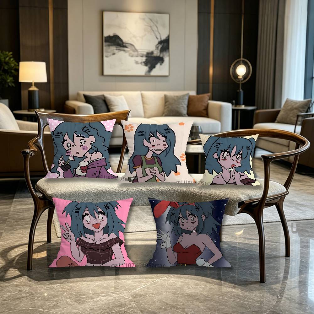 Lacey Flash L-Lacey Games Pillow Case Living Room Sofa Cushion Cover Suitable For Home Bedroom Room Decoration