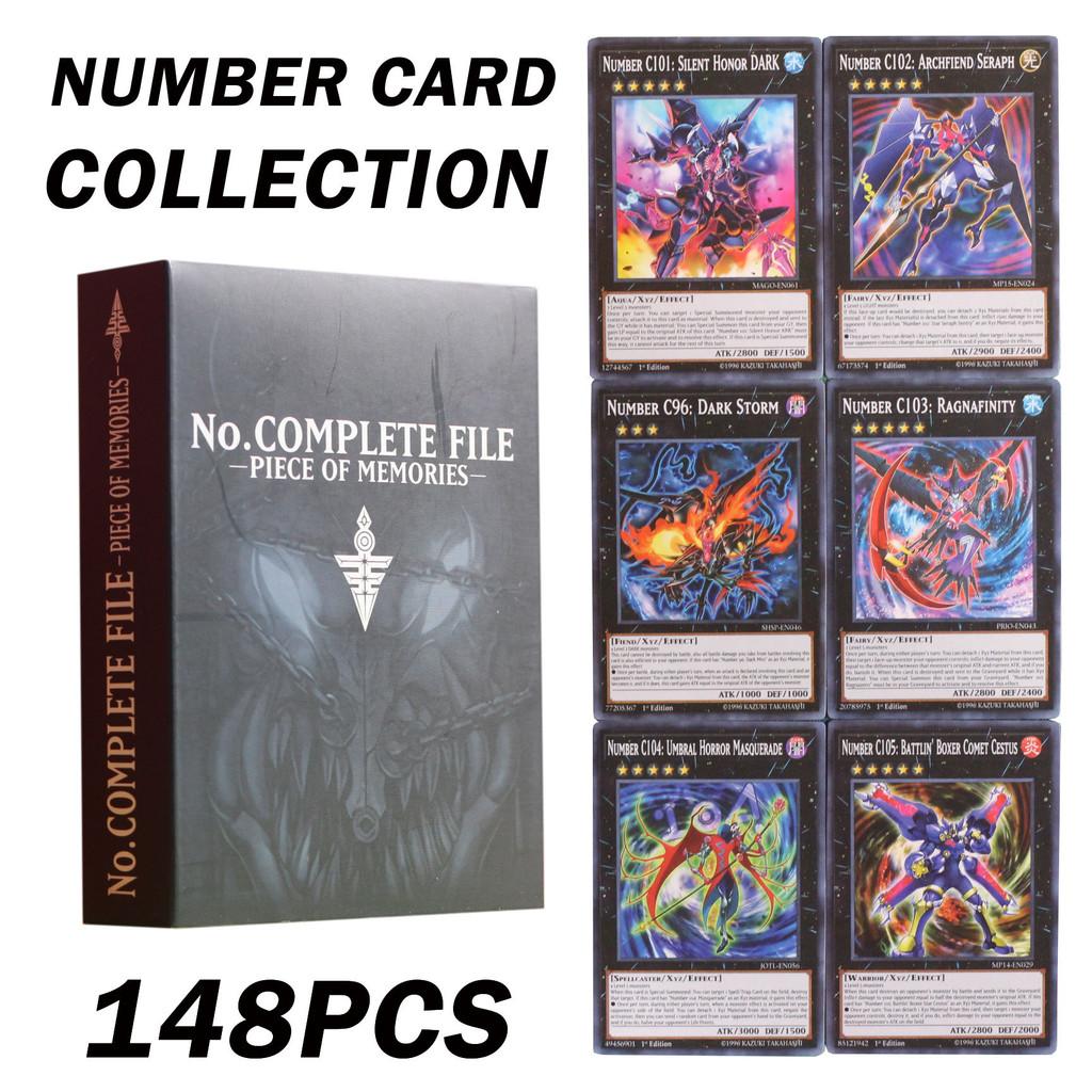 Sada karet Game Master Yugioh s klasickými a fóliovými sběratelskými kartami pro sběratele karet