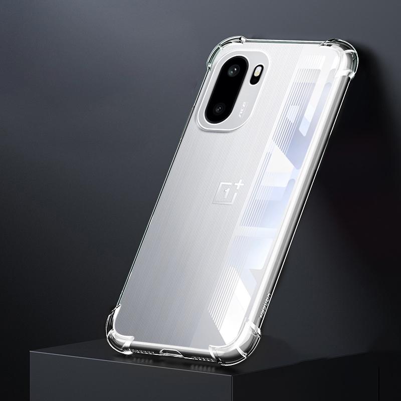 

Simple Soft Silicone Shockproof Phone Case for OnePlus Ace6 Ace 6 5G High Qualtiy Airbag Transparent Original Bumper Cover Funda OnePlus Ace 6 чистий